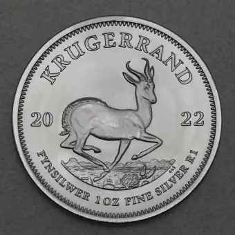 Silbermünze 1oz "Krügerrand" 2022 (Südafrika) Heute Kaufen