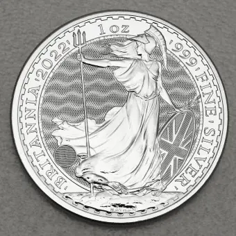 Top-Angebot Silbermünze 1oz "Britannia" 2022 Elizabeth II. (Großbritannien)