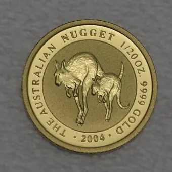 Goldmünze 1/20oz "Känguru" 2004 Australian Nugget (Australien) Jetzt Kaufen