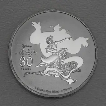 Silbermünze 1oz "Aladdin" 2022 Disney diff. (Niue) Sofort Bestellen