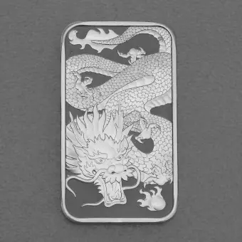 Silber Münzbarren 1oz "Rectangular Dragon" 2022 (Australien) Heute Kaufen
