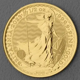 Sale Goldmünze 1/2oz "Britannia" 2023 Elizabeth II. (Großbritannien)