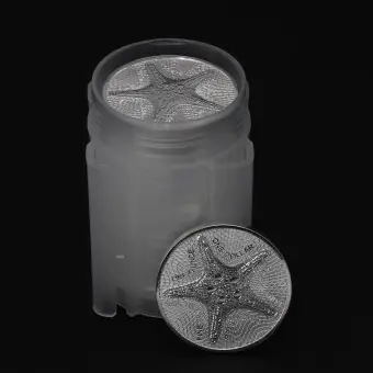 Zertifiziert Silbermünze 20 x 1oz "Silver Star" 2023 Tube (Cook Islands)