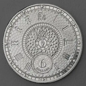 Nur Heute Silbermünze 1oz "Chronos" 2022 (Tokelau)
