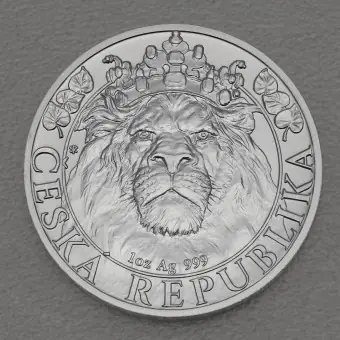 Silbermünze 1oz "Tschechischer Löwe" 2022 (Niue) Heißes Angebot