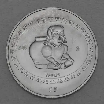 Silbermünze 1oz "Vase" 1998 Präkolumbische Kulturen – Teotihuacan (Mexiko) Premium