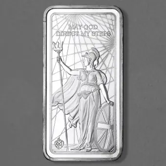 Münzbarren 10oz "St. Helena Standing Britannia" 2022 Im Trend