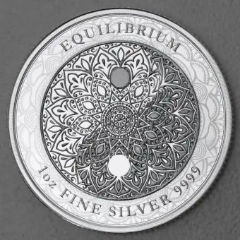 Silbermünze 1oz "Equilibrium" 2023 (Niue) Im Trend