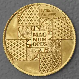 Beliebt Goldmünze 1/10oz "Magnum Opus" 2023 (PL) (Niue)