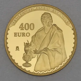 Goldmünze 400 Euro "El Greco" 2014 (Spanien) Highlight