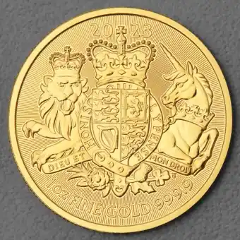 Echt Goldmünze 1oz "The Royal Arms" 2023 (Großbritannien)