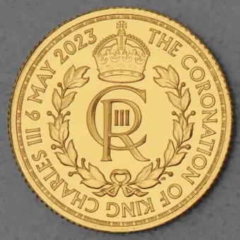 Goldmünze 1/4oz "Coronation Charles III." 2023 Coronation Coin (Großbritannien) Bestseller