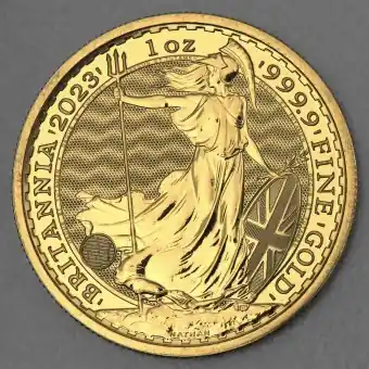 Goldmünze 1oz "Britannia" 2023 Zur Krönung Charles III. (Großbritannien) Heute Kaufen