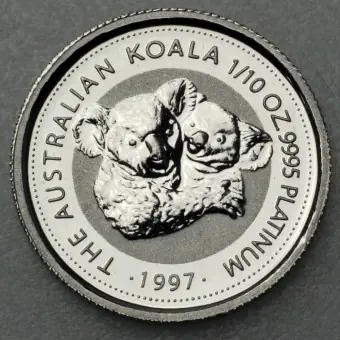 Sonderaktion Platinmünze 1/10oz "Koala" verschiedene Jahrgänge diff. (Australien)