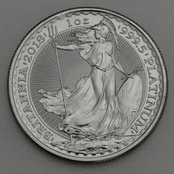 Platinmünze 1oz "Britannia" verschiedene Jahrgänge Queen Elizabeth II. (Großbritannien) diff. Neue Kollektion