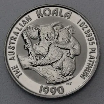 Original Platinmünze 1oz "Koala" verschiedene Jahrgänge diff. (Australien)