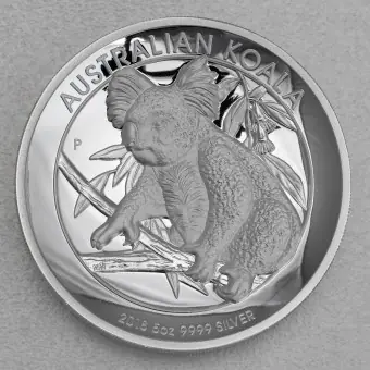 Silbermünze 5oz "Koala" 2018 (PP/HR) (Australien) Schnäppchen