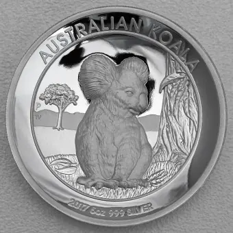 Rabatt Silbermünze 5oz "Koala" 2017 (PP/HR) (Australien)