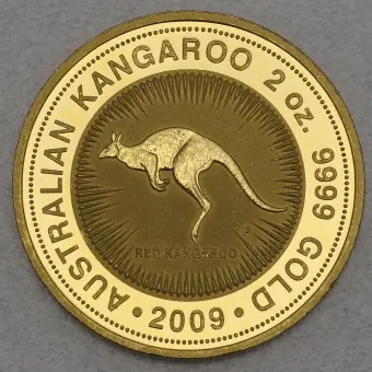 Goldmünze 2oz "Känguru" 2009 (Australien) Knallerangebot