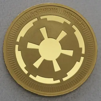 Goldmünze 1oz "Galactic Empire" 2021 Star Wars™ (Niue) Finale Aktion