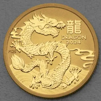Im Trend Goldmünze 1/2oz "Drache" 2024 Lunar III – Year of the Dragon (Australien)