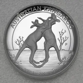 Top-Seller Silbermünze 1oz "Känguru" 2010 (PP/HR) (Australien)