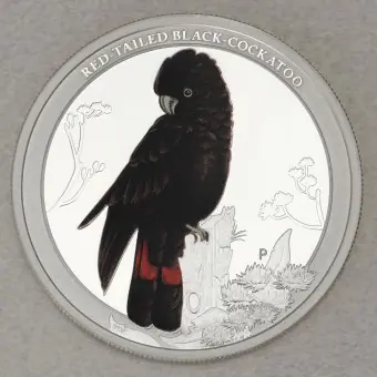 Silbermünze 1/2oz "Black Cockatoo 2013" (PP) Birds of Australia Heißes Angebot