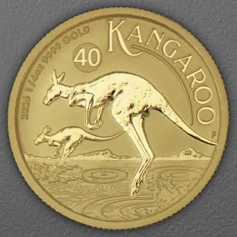 Goldmünze 1/4oz "Känguru" aktueller Jahrgang (Australien) Sonderangebot