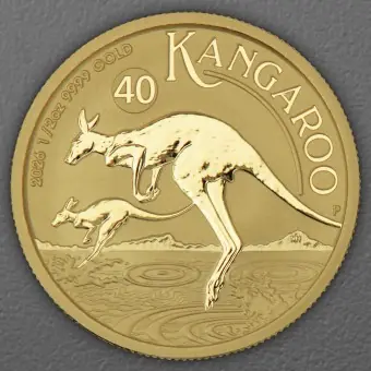 Markenware Goldmünze 1/2oz "Känguru" aktueller Jahrgang (Australien)