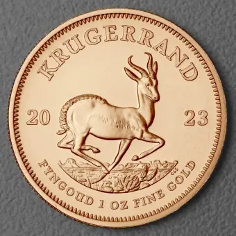 Goldmünze 1oz "Krügerrand" 2023 (Südafrika) Mengenrabatt