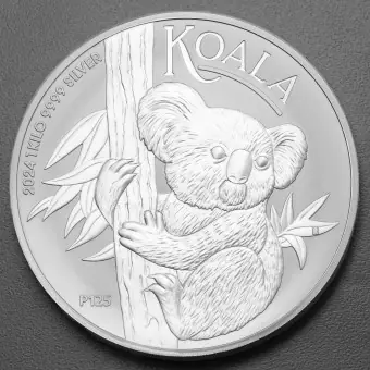 Neue Kollektion Silbermünze 1kg "Koala" 2024 (Australien)