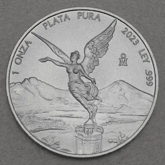 Ab Werk Silbermünze 1oz "Libertad" 2023 diff. (Mexiko)