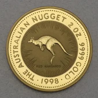 Rabatt Goldmünze 2oz "Känguru" 1998 Australian Nugget (Australien)