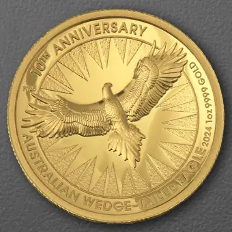 Top-Seller Goldmünze 1oz "Wedge-tailed Eagle" 2024 (PP/HR) (Australien)