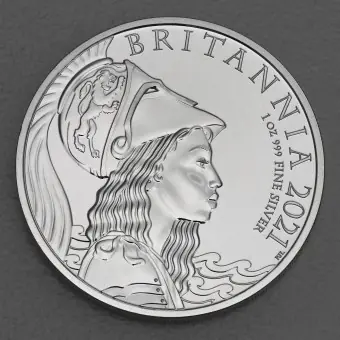Silbermünze 1oz "Britannia" 2021 (PP Premium) (Großbritannien) Online Kaufen
