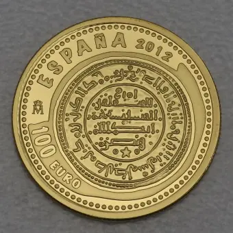 Goldmünze 100 Euro "Maravedi" 2012 Juwelen der Numismatik (Spanien) Expressversand