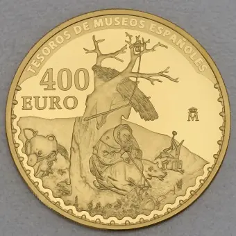 Goldmünze 400 Euro "San Antonio Abad" 2016 (Spanien) Billig
