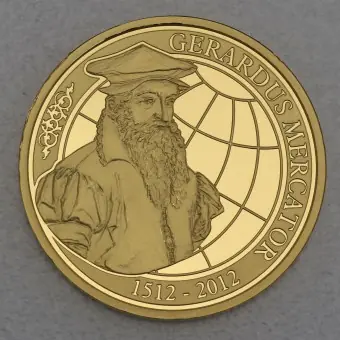 Goldmünze 100 Euro "Gerard Mercator" 2012 (Belgien) Jetzt Zugreifen