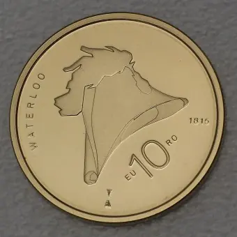 Online Kaufen Goldmünze 10 Euro "Waterloo" 2015 (Niederlande)