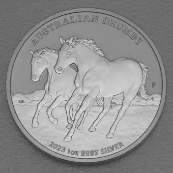 Silbermünze 1oz "Brumby" 2023 (Australien) Nur Für Kurze Zeit