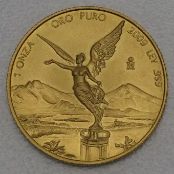 Garantierte Lieferung Goldmünze 1oz "Libertad" 2009 (Mexiko)