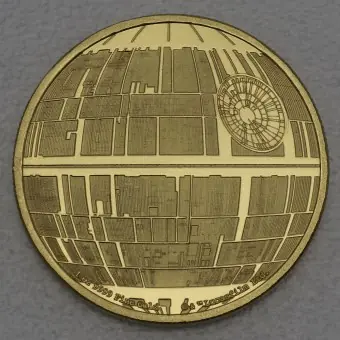Goldmünze 1oz "Todesstern" 2020 (PP) Star Wars™ (Niue) Meistverkauft