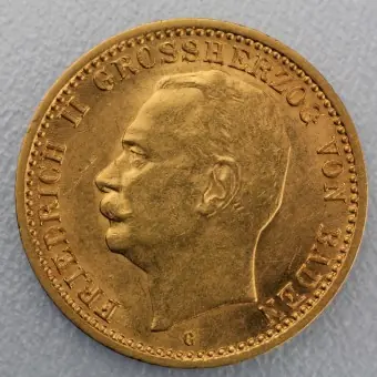 Nur Für Kurze Zeit Goldmünze 10 Mark "Friedrich II." 1911-G J.191 (Baden)
