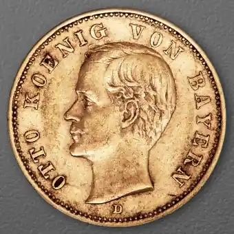 Goldmünze 20 Mark "Otto" 1900-D J.200 (Bayern) Günstig
