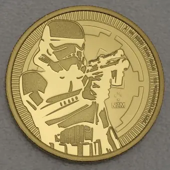 Goldmünze 1oz "Stormtrooper" 2018 Star Wars™ (Niue) Premium