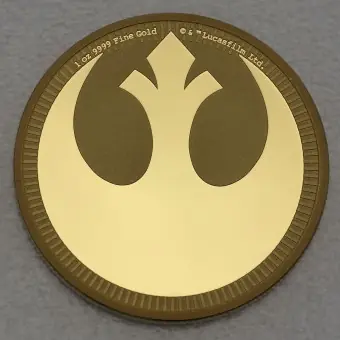 Goldmünze 1oz "Rebel Alliance Starbird" 2022 Star Wars™ (Niue) Wochenendangebot