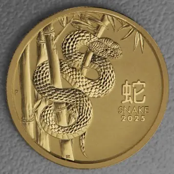 Goldmünze 1/2oz "Schlange" 2025 Lunar III – Year of the Snake (Australien) Limited Edition