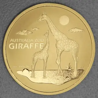 Goldmünze 1oz "Giraffe" 2024 Australia Zoo (Australien) Top-Angebot