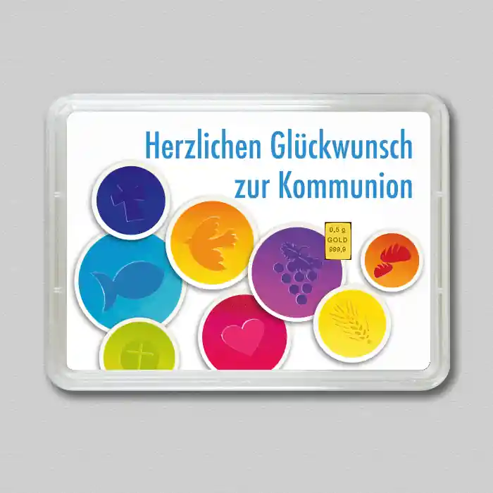 Goldbarren 0,5g "Kommunion" (Flip) Jetzt Zugreifen