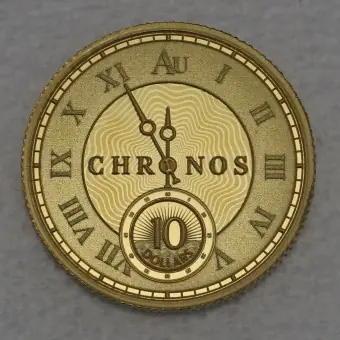 Finale Aktion Goldmünze 1/10oz "Chronos" 2024 (Tokelau)